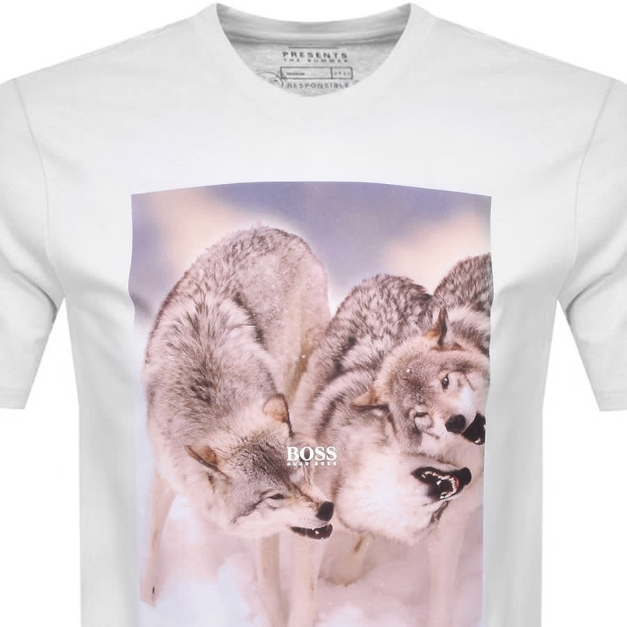 Alternative Image for ProductBOSS Tomio 4 T Shirt White2